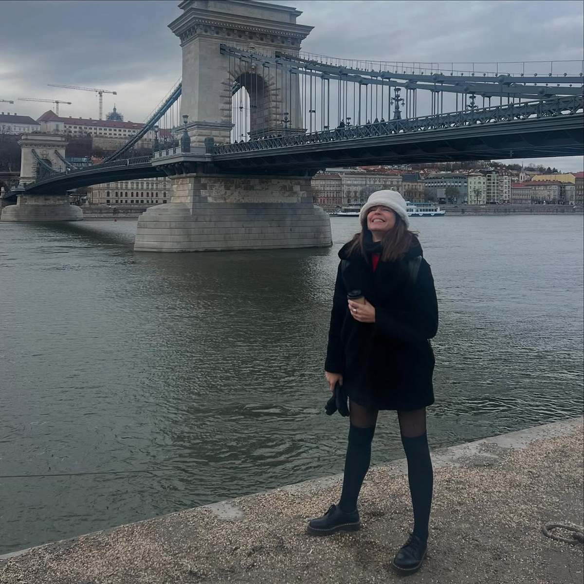 Η Κατερίνα Παπουτσάκη στη Βουδαπέστη