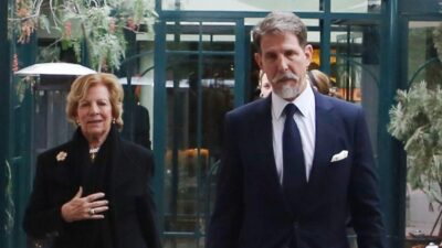 Ο Παύλος Ντε Γκρες και η Άννα Μαρία.