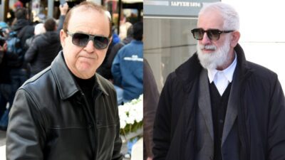 Ο Παύλος Χαϊκάλης και ο Πέτρος Φιλιππίδης.