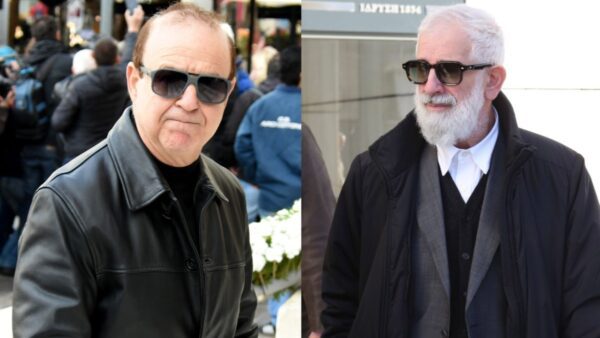 Ο Παύλος Χαϊκάλης και ο Πέτρος Φιλιππίδης.