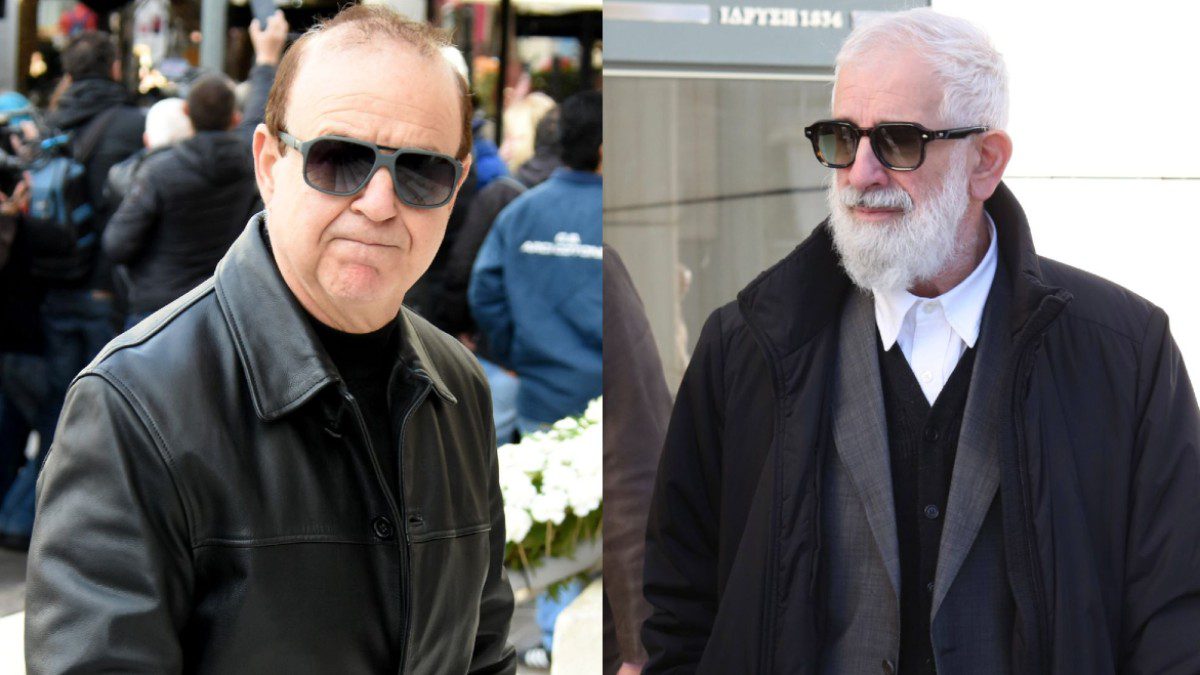 Ο Παύλος Χαϊκάλης και ο Πέτρος Φιλιππίδης.