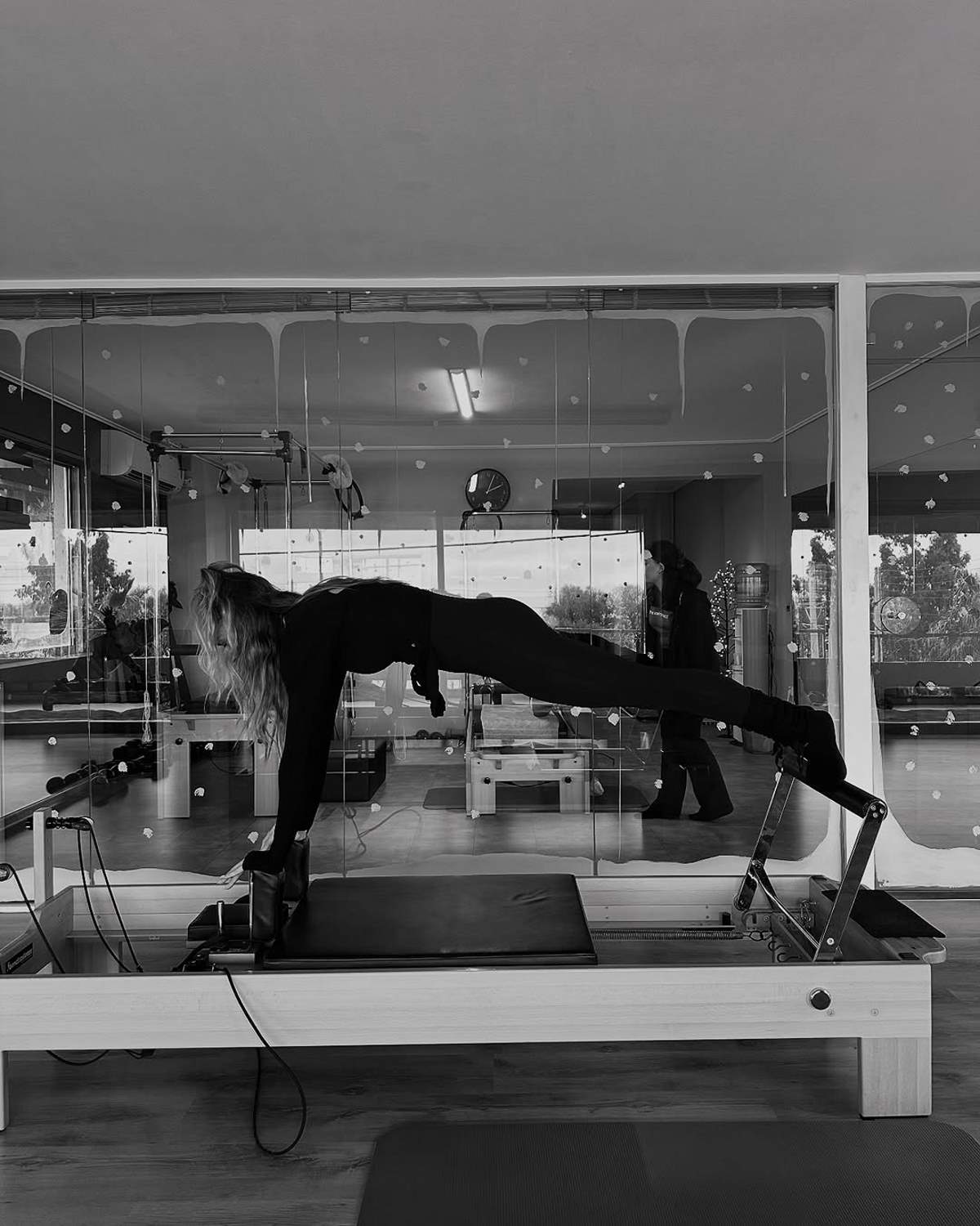 Η Ντορέττα Παπαδημητρίου κάνει Pilates