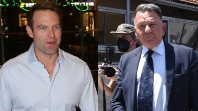 Ο Στέφανος Κασσελάκης και ο Αλέξης Κούγιας.