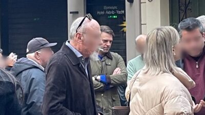 Στέφανος Κασσελάκης: Στο κέντρο της Αθήνας για καλό σκοπό (Φωτογραφίες)