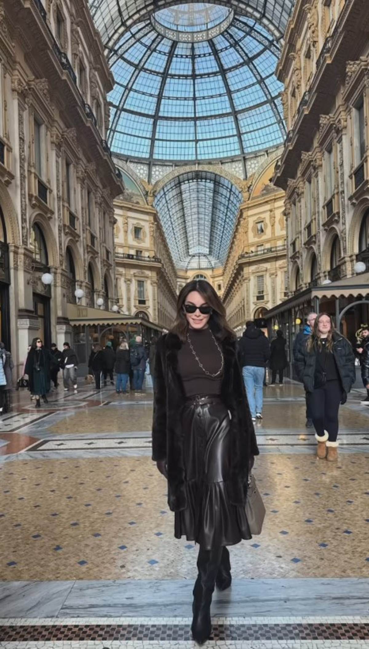 H Τατιάνα Στεφανίδου στο Duomo του Μιλάνου