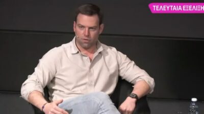 Συνάντηση του Στ'εφανλου Κασσελάκη με τον Φειδία Παναγιώτου