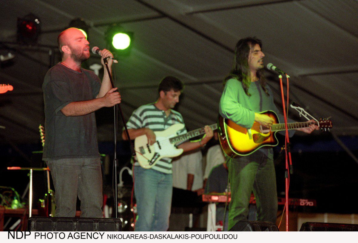 Πυξ Λαξ Μπάμπης Στόκας το 1996