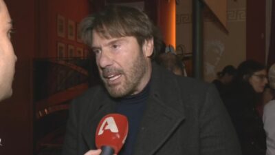 Ο Στράτος Τζώρτζογλου μπροστά στην κάμερα