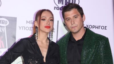 Η Τάνια Μπρεάζου και ο Γιώργος Αμούτζας σε εκδήλωση