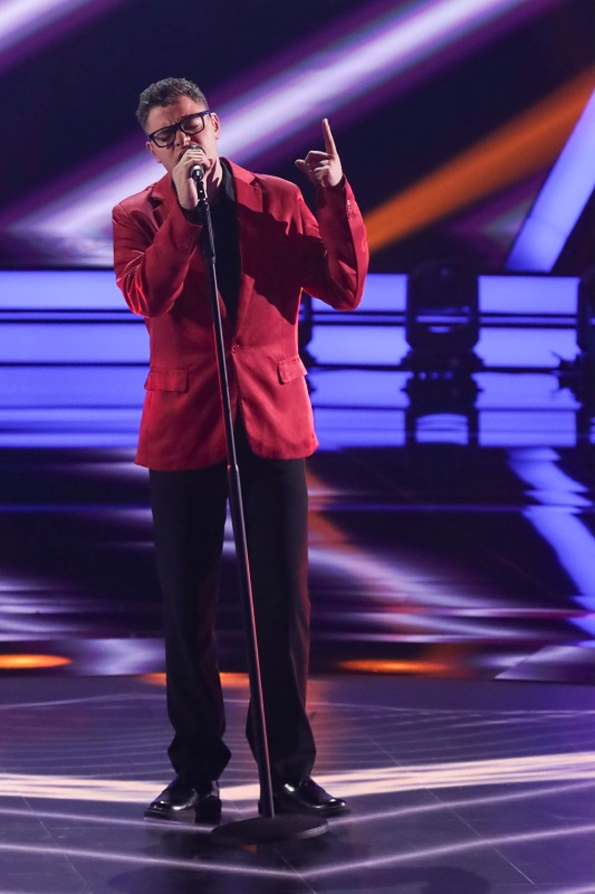 Ο Τηλέμαχος Αβραντάς στο The Voice.