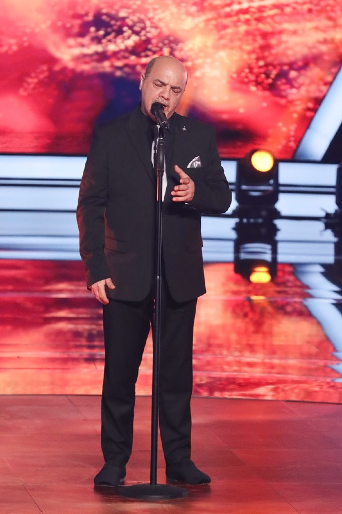 Ο Βαγγέλης Ζούλας στο The Voice.