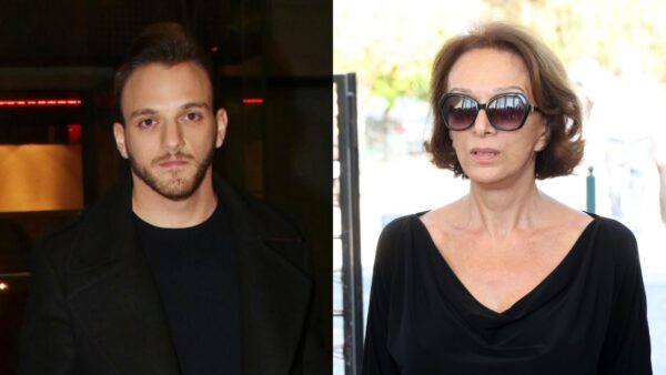 Ο γιος της Βιδάλη (αριστερά) και η Βιδάλη (δεξιά)