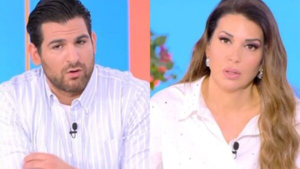 Ο Ετεοκλής Παύλου και η Ελένη Χατζίδου στο Breakfast at Star.