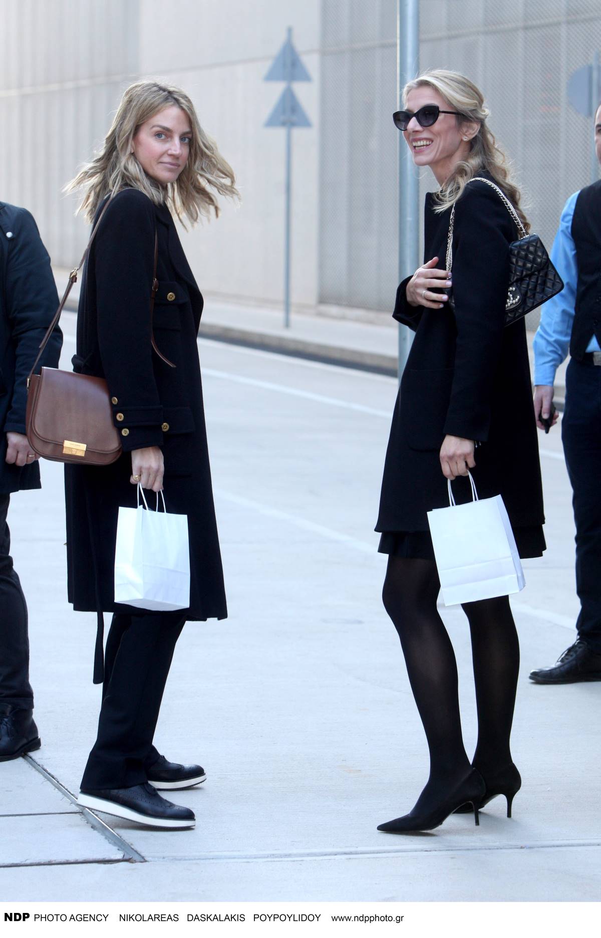 H Χρυσή Βαρδινογιάννη σε βόλτα στην Αθήνα