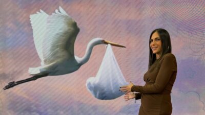 Η Ανθή Βούλγαρη στο πλατό του Κοινωνία Ώρα Mega