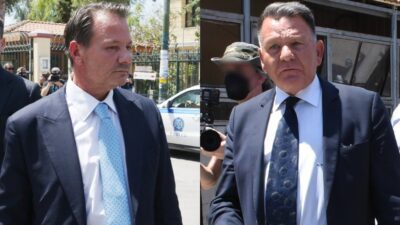 Ο Απόστολος Λύτρας και ο Αλέξης Κούγιας