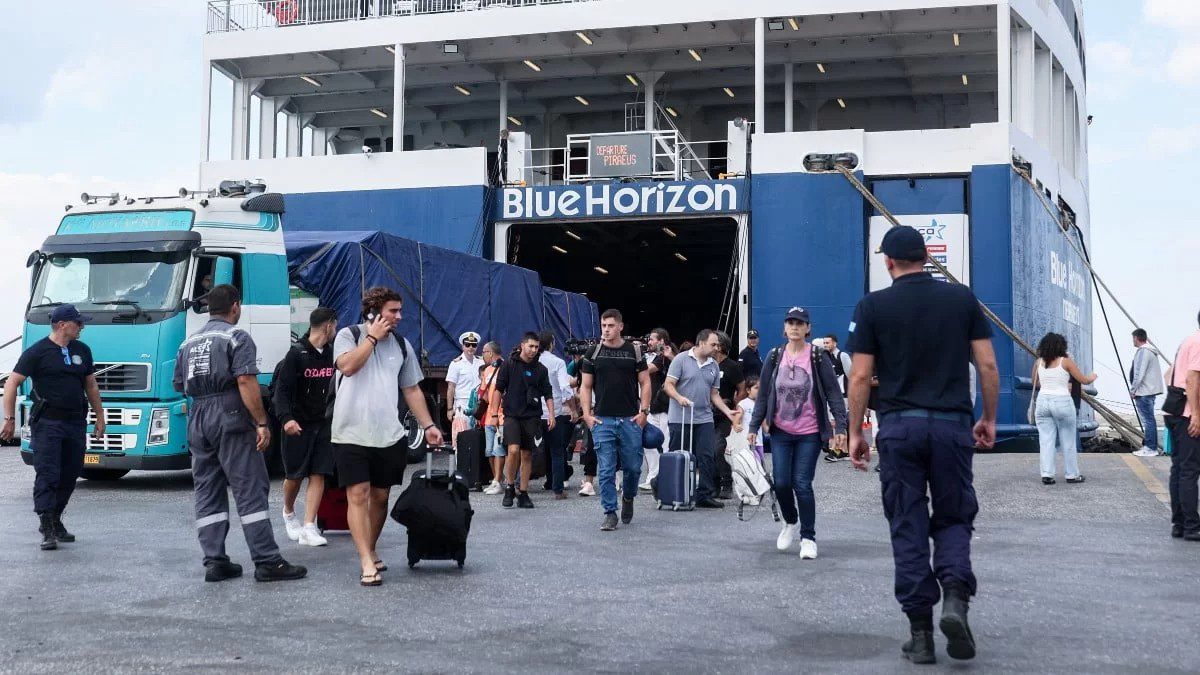 Το πλοίο Blue Horizon