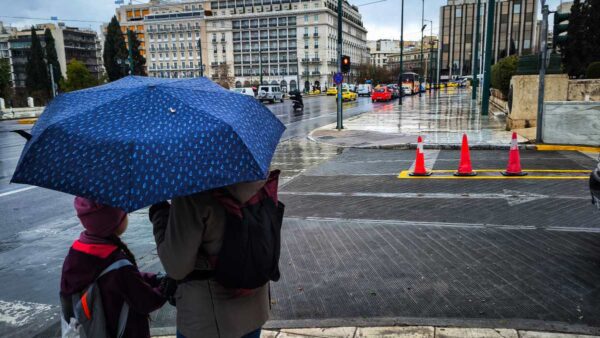 Βροχή στην Αθήνα