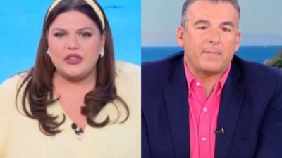 Η Δανάη Μπάρκα απαντά στον Γιώργο Λιάγκα στο Πάμε Δανάη.