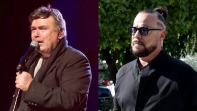 Ο Χρήστος Δάντης και ο Μανώλης Λιδάκης σε κολάζ