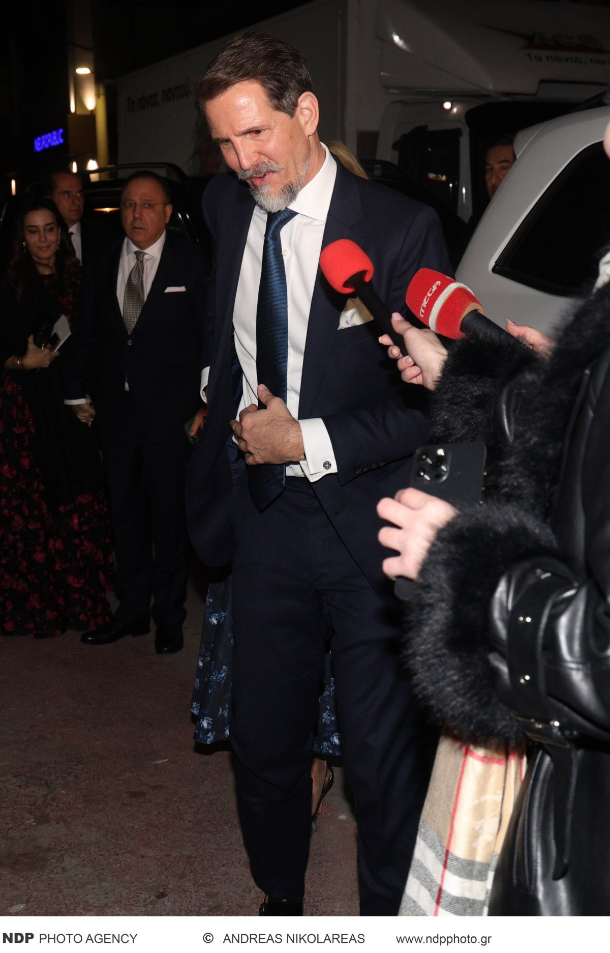 δεξίωση Ντε Γκρες - Βαρδινογιάννη