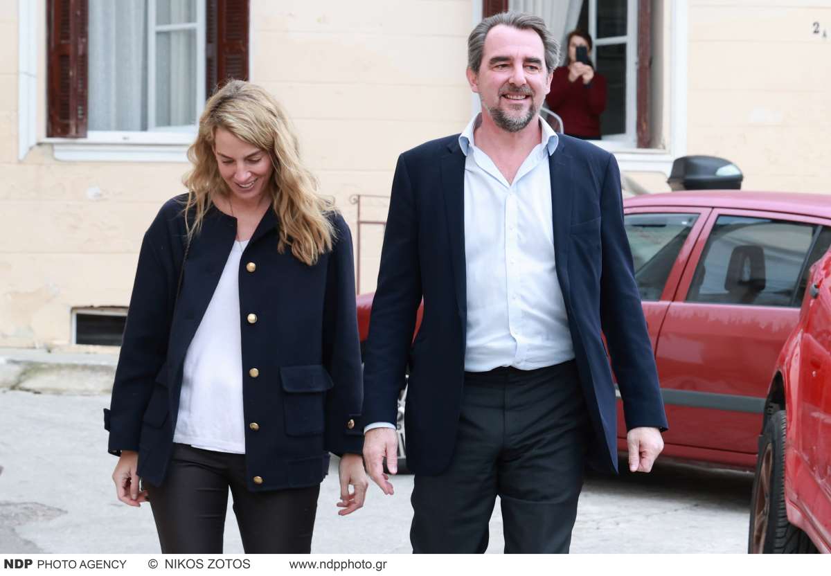 Χρυσή Βαρδινογιάννη και Νικόλαος