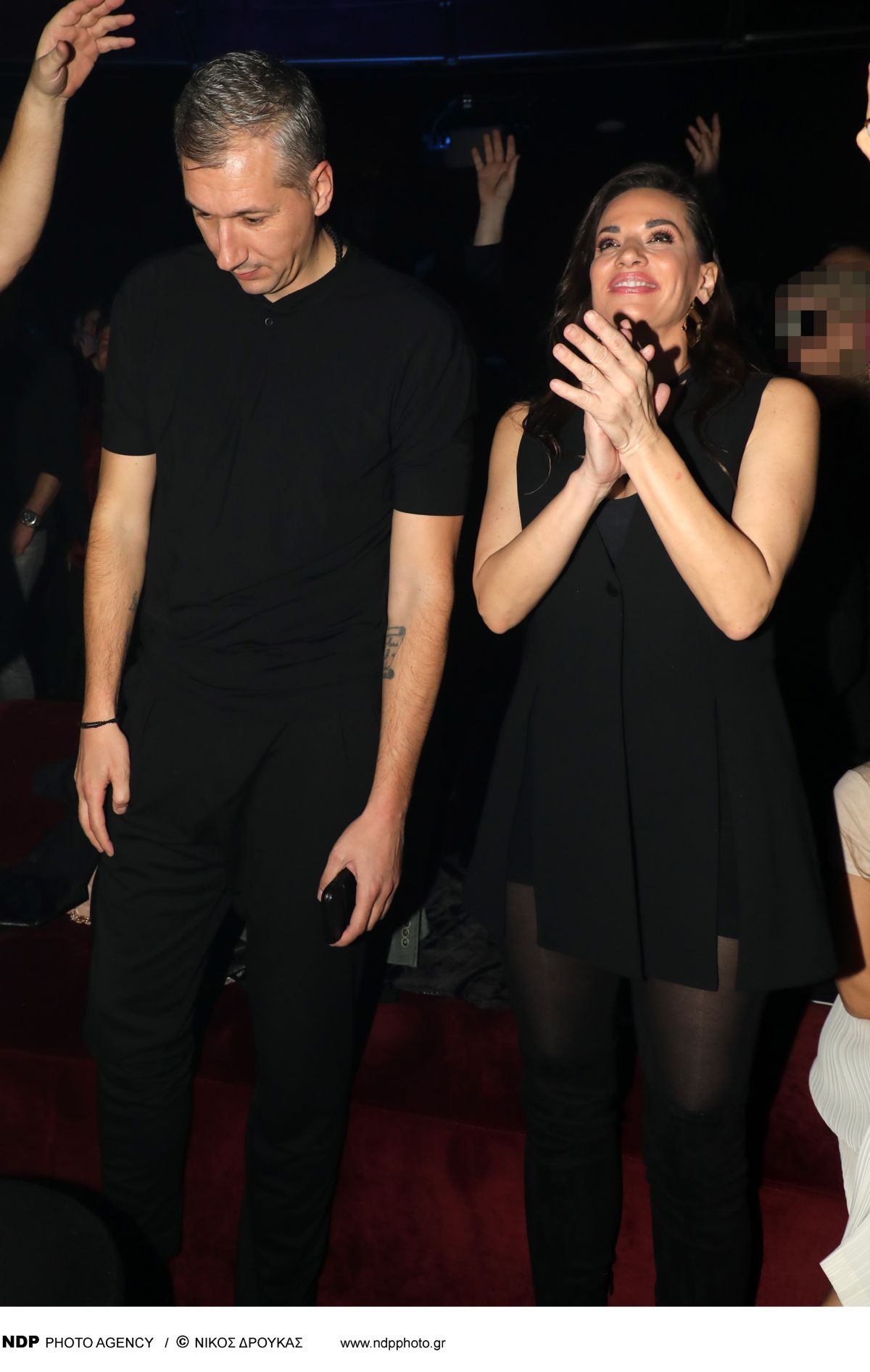 Ο Δημήτρης Διαμαντίδης και η σύζυγος του, Βερίνα Χανιώτη.