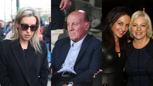 Ο Μίμης Δομάζος και οι κόρες του