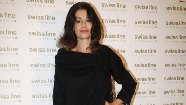 Η Δωροθέα Μερκούρη σε έξοδό της.