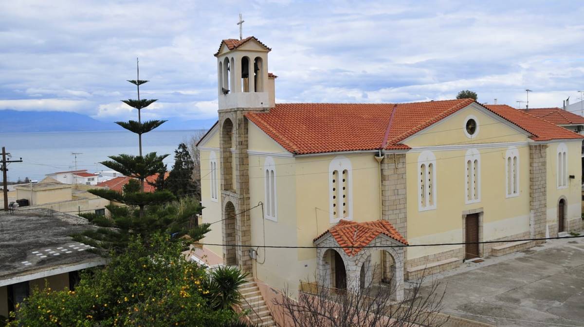 Ιερός ναός Αγίου Ιωαννου Προδρόμου δερβένι