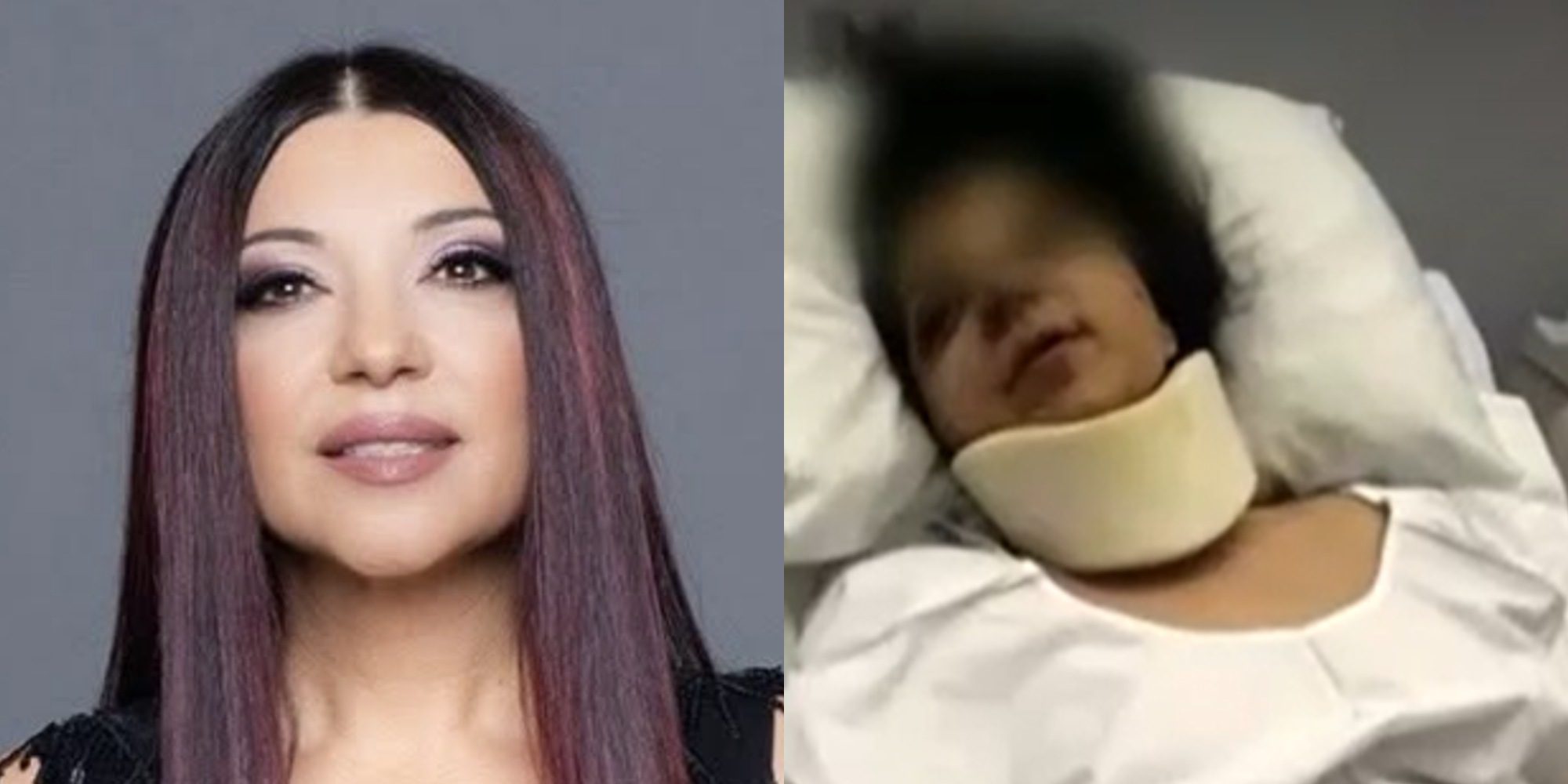 Η Ελένη Χαραμή στο νοσοκομείο