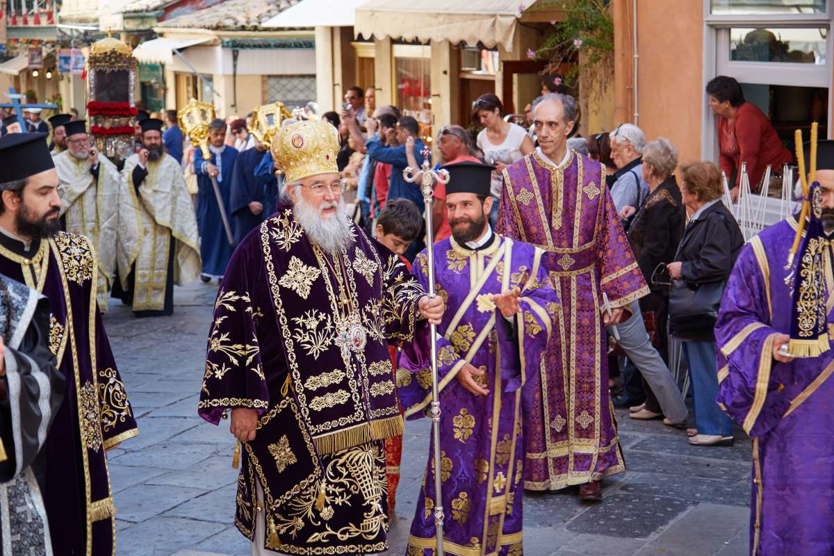 Κέρκυρα με επιτάφιο το Πάσχα
