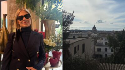 Η Φαίη Σκορδά σε ταξίδι της