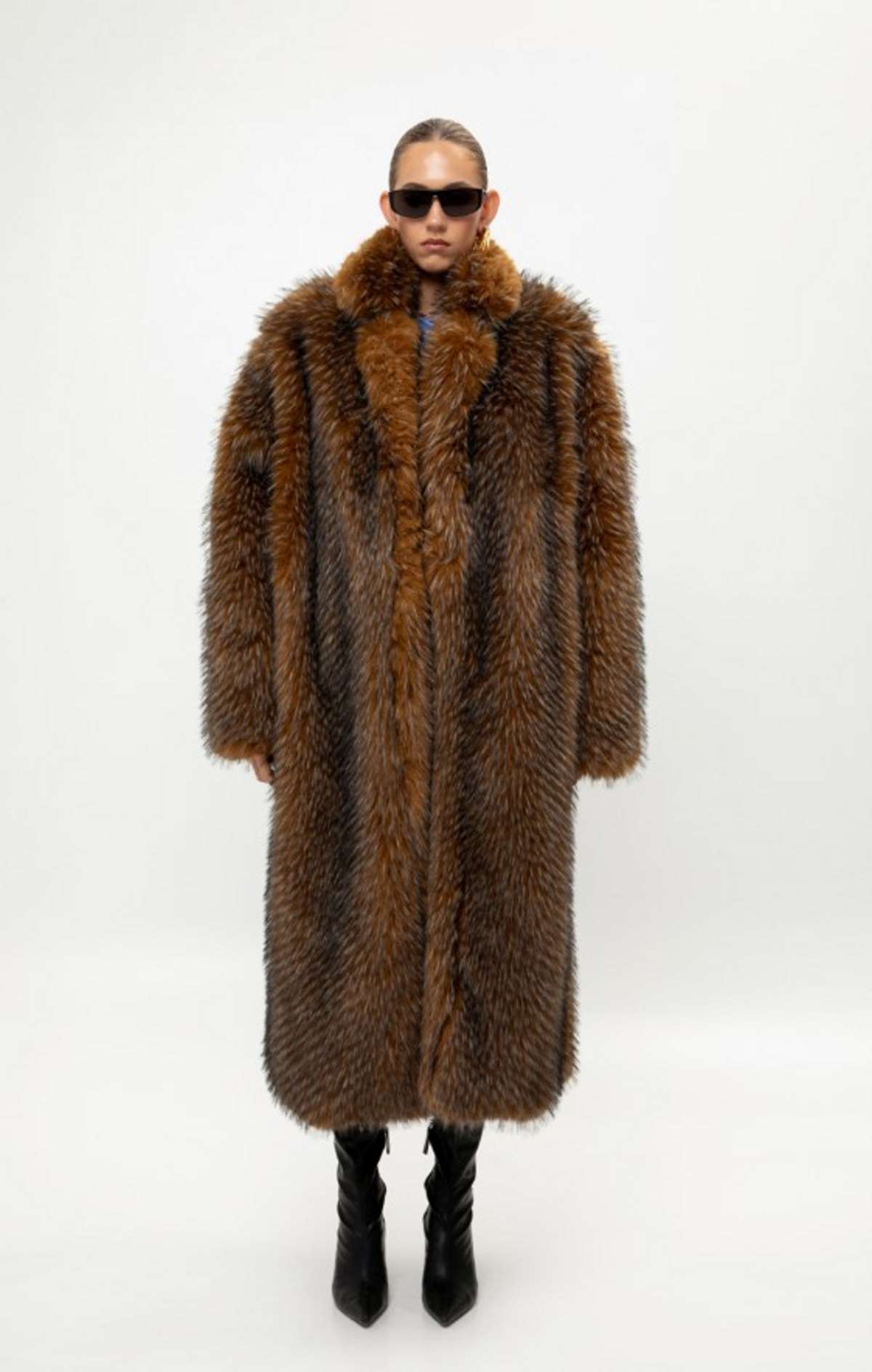 πανωφόρι γούνινο vassia kostara