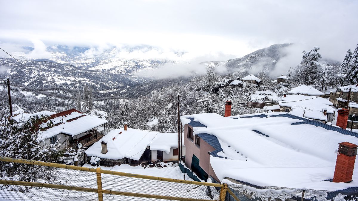 Καιρός με χιόνια