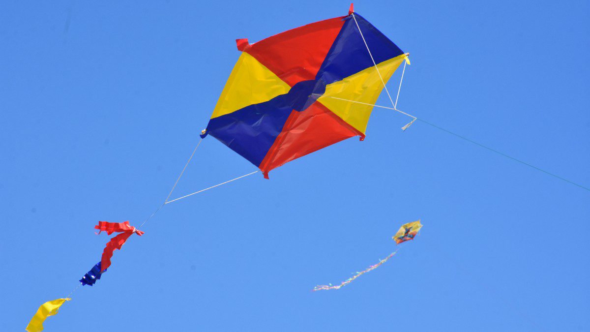 Ένας χαρταετός την Καθαρά Δευτέρα
