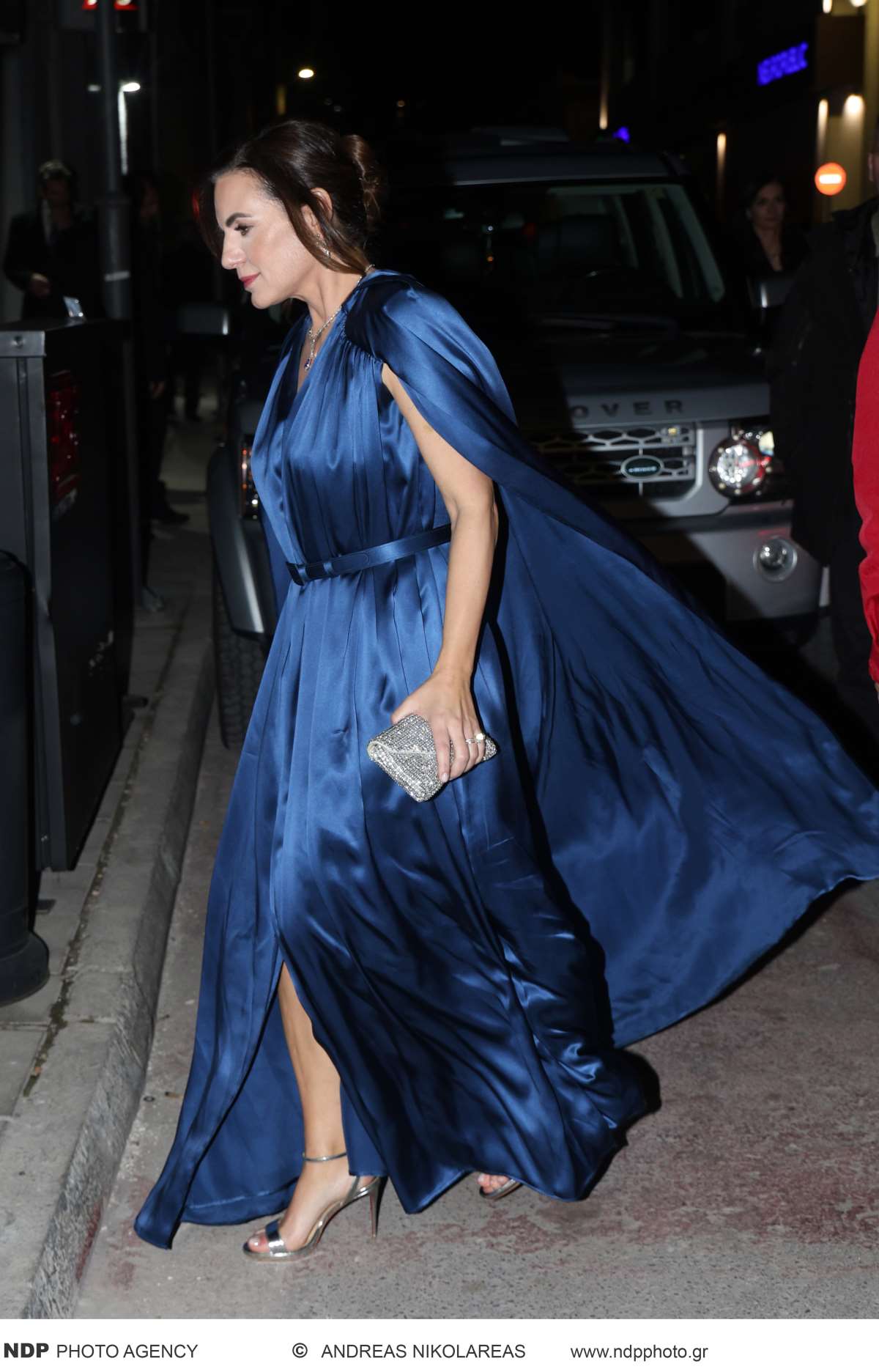 Η Όλγα Κεφαλογιάννη στον γάμο ντε Γκρες