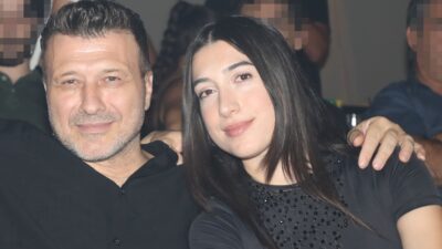 Ο Γιάννης Πλούταρχος με την κόρη του Κατερίνα