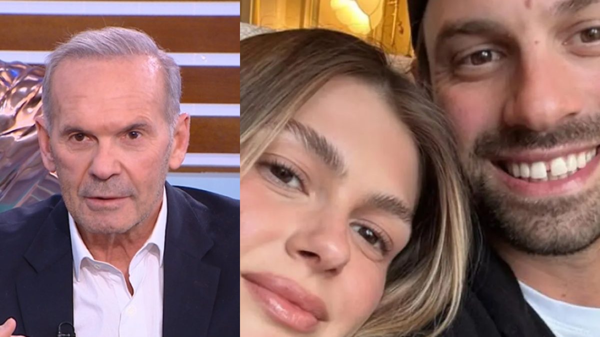 Ο Πέτρος Κωστόπουλος, η κόρη του, Αμαλία, και ο γαμπρός του