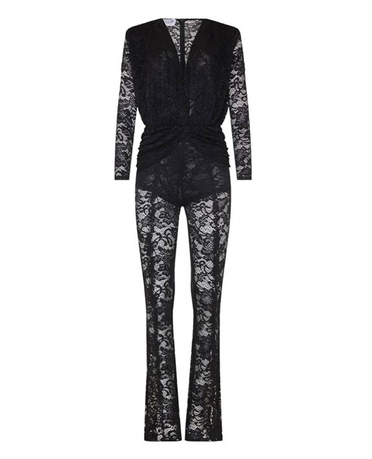 Ολόσωμη δαντελένια φόρμα mallory the label