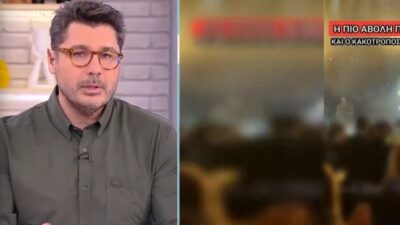 Ο Λάμπρος Κωνσταντάρας κατά του Γιώργου Σαμπάνη