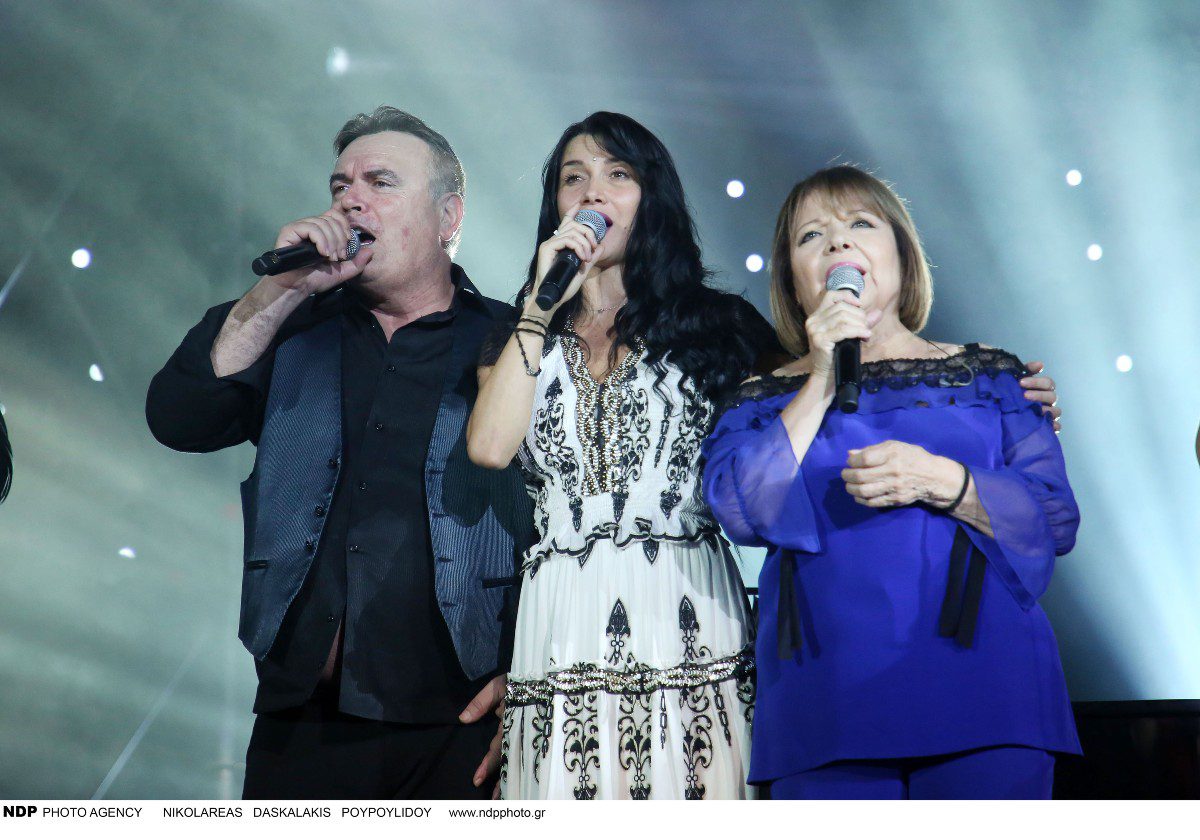 Ο Μανώλης Λιδάκης στην τελευταία του εμφάνιση