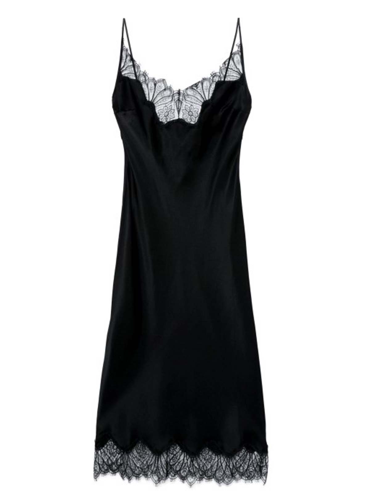 Μαύρο φόρεμα με δαντέλα