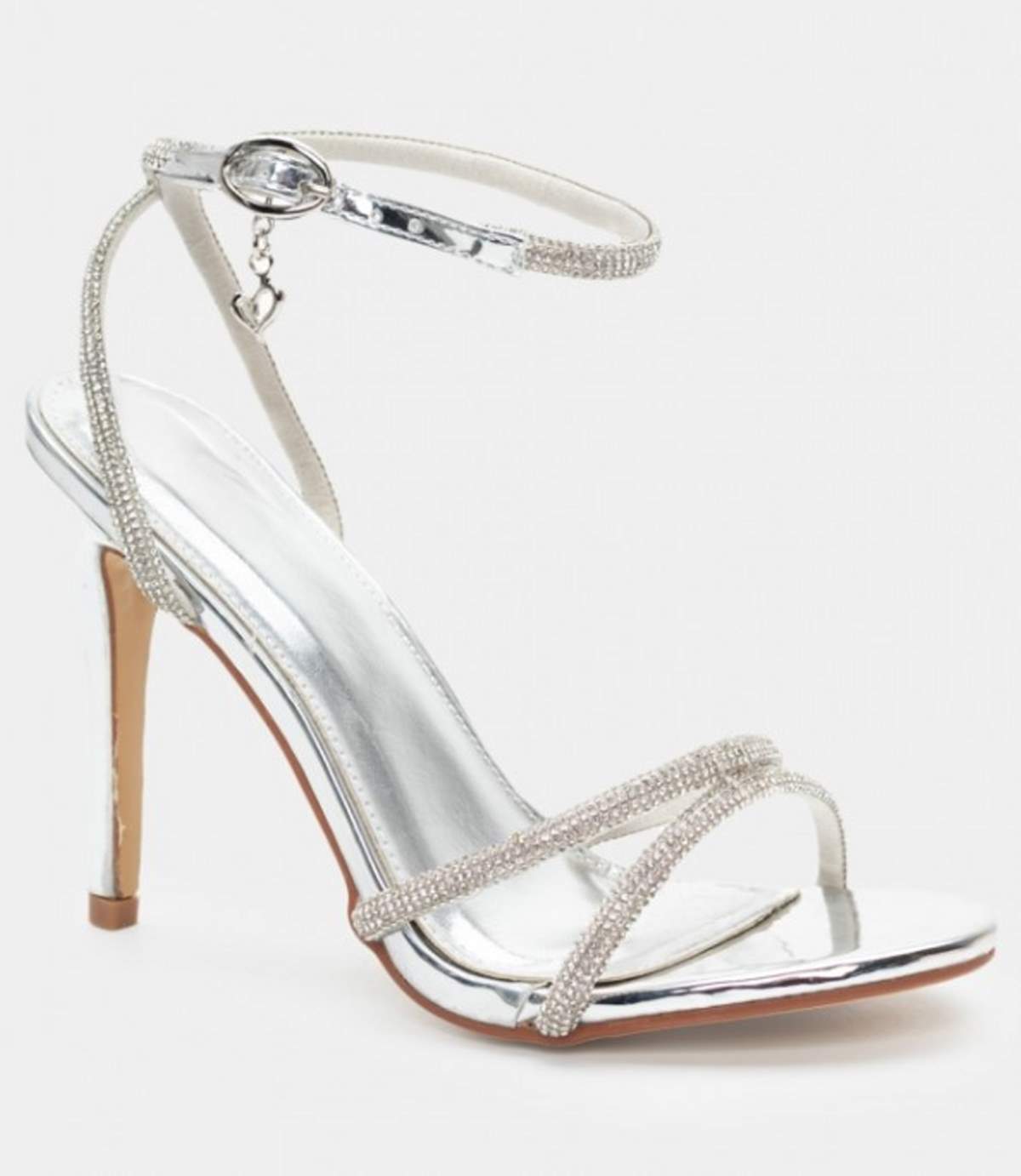 πέδιλα ασημί luigi