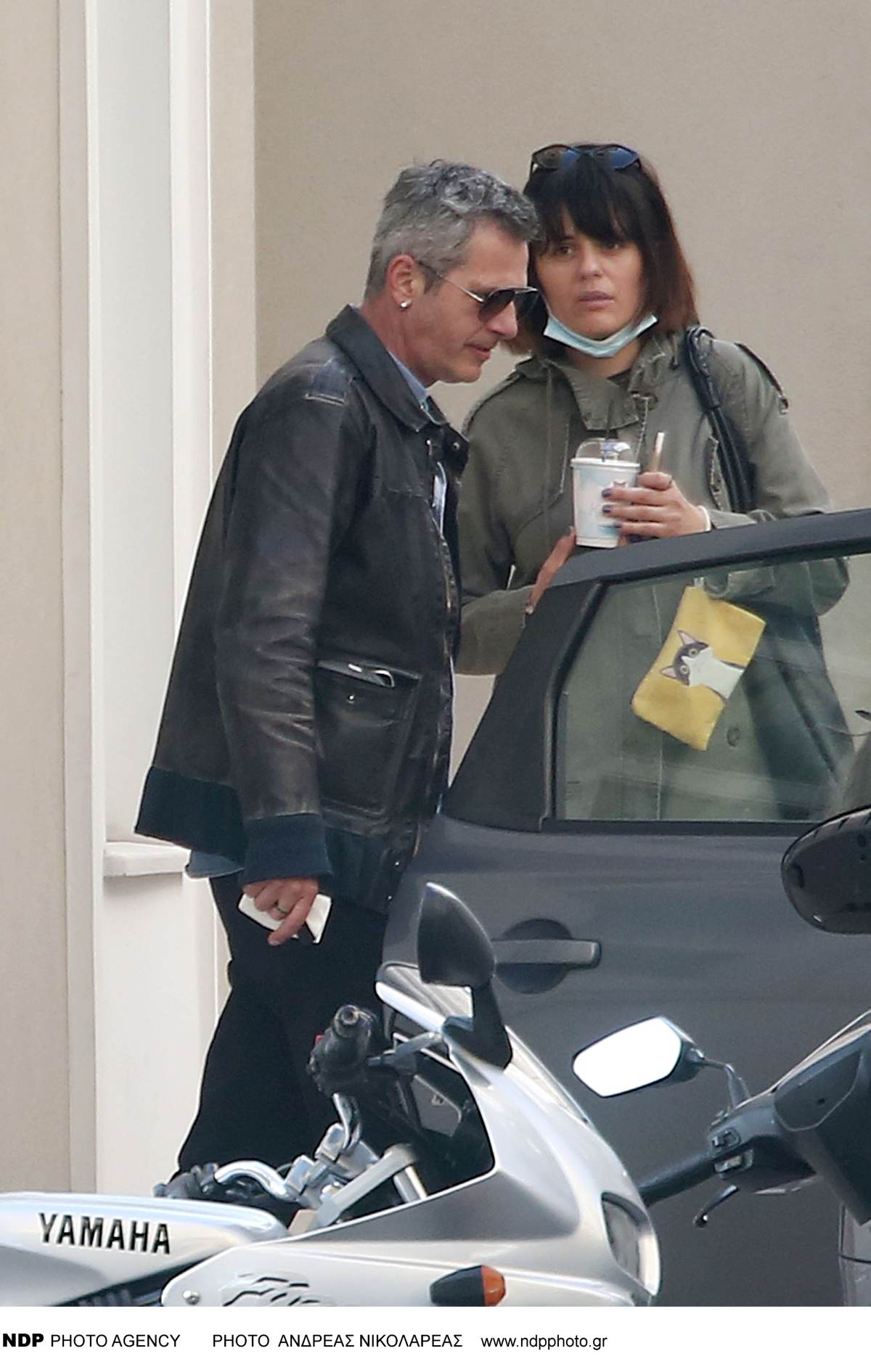 Ο Μάριος Αθανασίου με τη σύζυγό του, Μάρθα