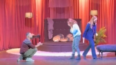 Θάλεια Ματίκα και Τάσος Ιορδανίδης στο θέατρο