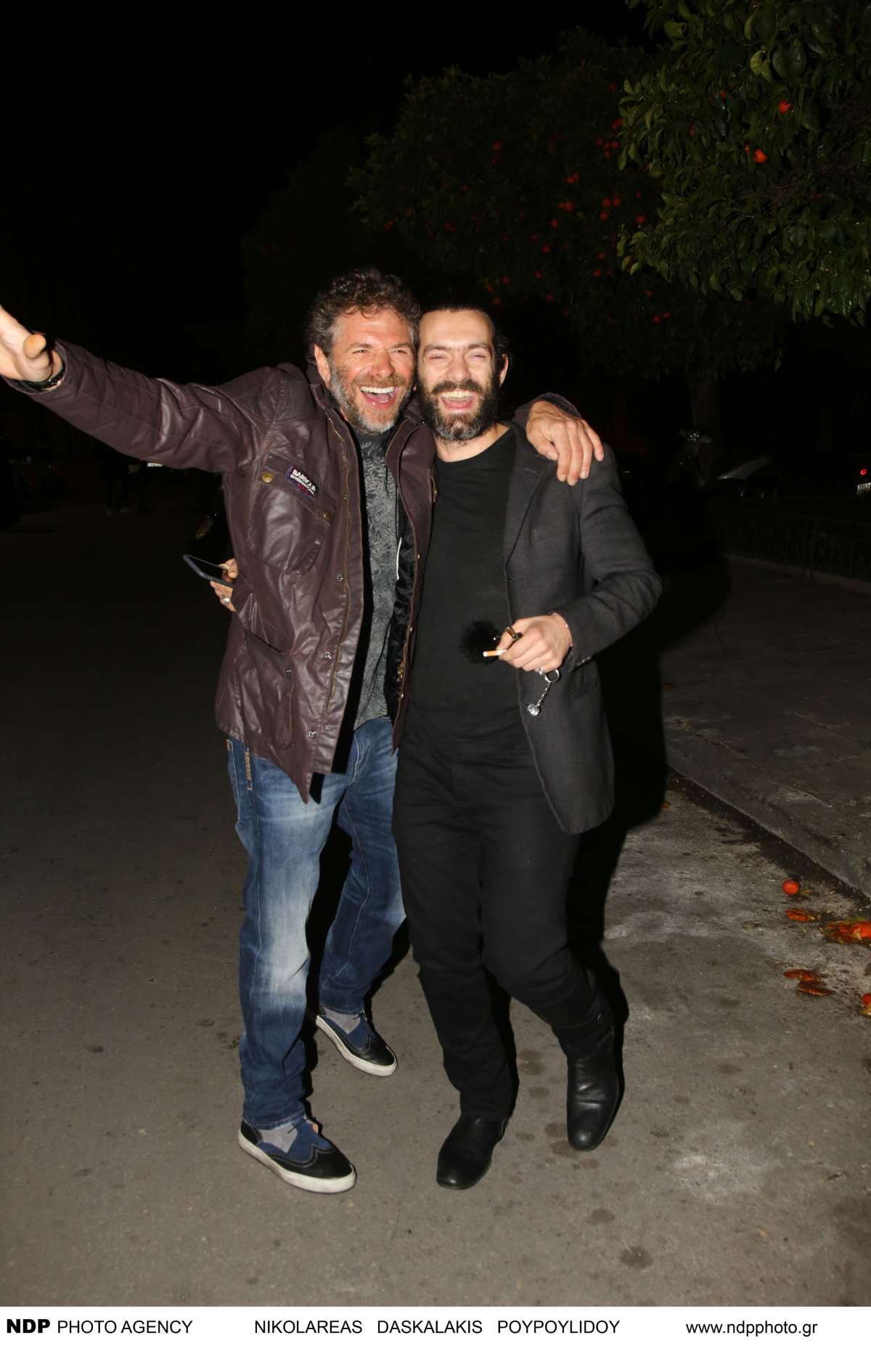 Ο Μιχάλης Νέζης και ο Φίλιππος Μιχόπουλος 