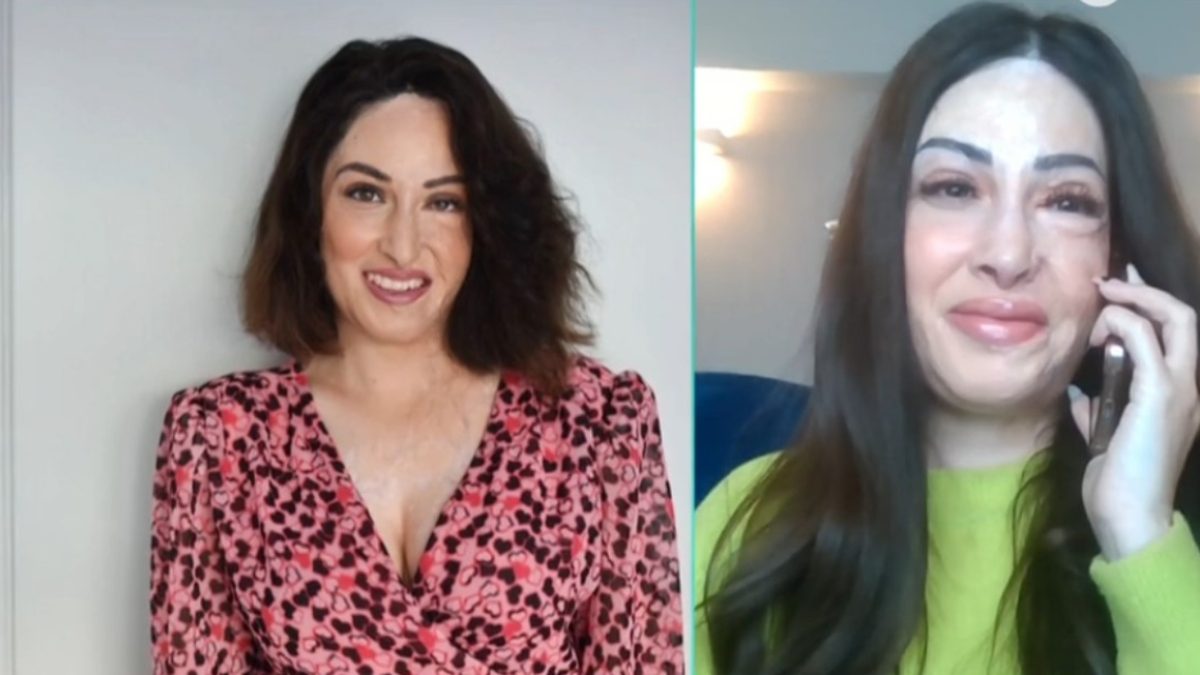 Η Ιωάννα Παλιοσπύρου στην κάμερα του Happy Day