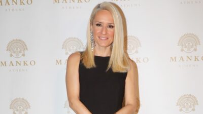 Η Κατερίνα Παναγοπούλου σε βραδινή έξοδο