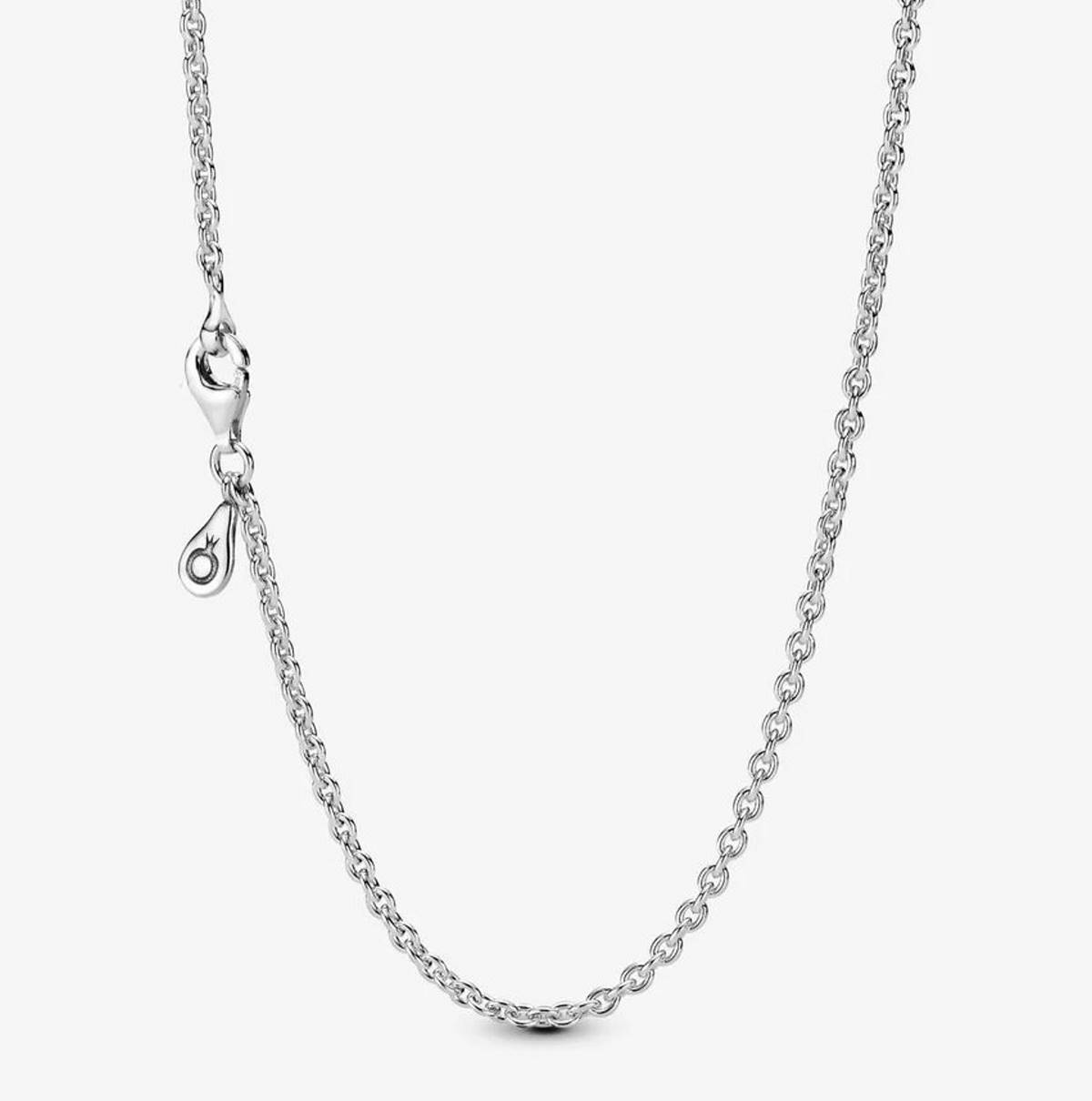 ασημί αλυσίδα pandora